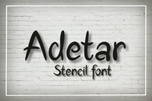 Adetar Stencil: A Typeface for Bold Branding