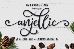 Anjellic Duo Font Review for Branding