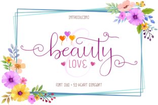 Beauty and Love Duo: A Typeface for Clear Campaigns