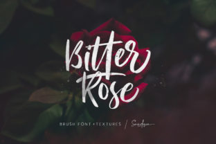 Bitter Rose: A Bold Script Font for Crafters