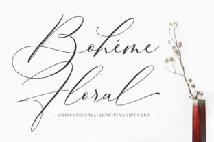 Boheme Floral: A Romantic Script Font for Makers
