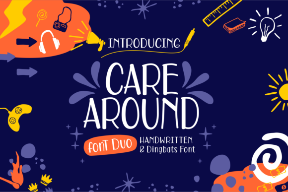 Care Around: The Handwritten Font for Scroll-Stopping Social Media
