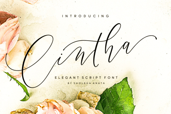 Cintha: A Modern Script Font for Elegant Branding