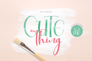 Cute Thing Duo Font for Clear Campaigns