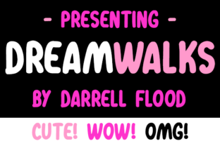Dreamwalks Font: Bold Style for Clear Campaigns