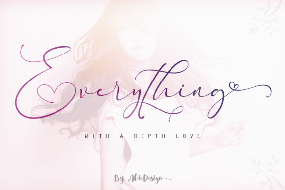 Everything Font: Elevate Web Design with Modern Script