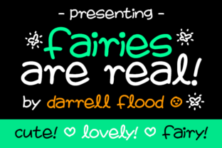 Fairies Are Real: A Playful Hand-Drawn Font for Marketers