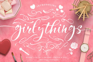 Girly Things Family: A Versatile Script Font for Web Design