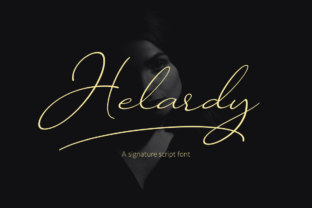 Helardy Font Review: A Classy Script for Modern Branding