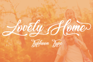 Lovely Home: A Warm Script Font for Editorial Design