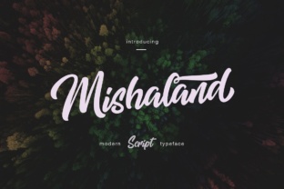Mishaland: The Script Font That Stops the Scroll