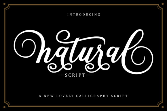 Natural Script: A Modern Typeface for Web Design