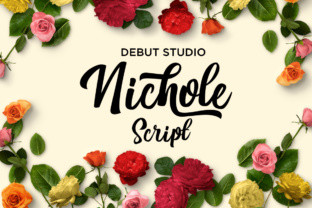 Nichole Script: A Modern Typeface for Brand Identity