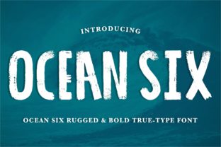 Ocean Six: A Bold Typeface for Memorable Branding