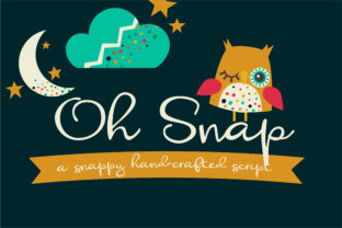 Oh Snap: A Handwritten Font for Branding