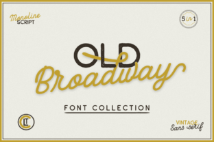 Old Broadway: A Vintage Typeface for Modern Brands