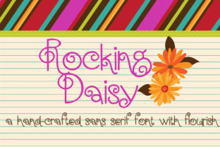 Rocking Daisy: A Whimsical Typeface for Modern Editorial Design