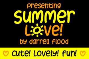 Summer Love Font: A Casual Typeface for Editorial Design