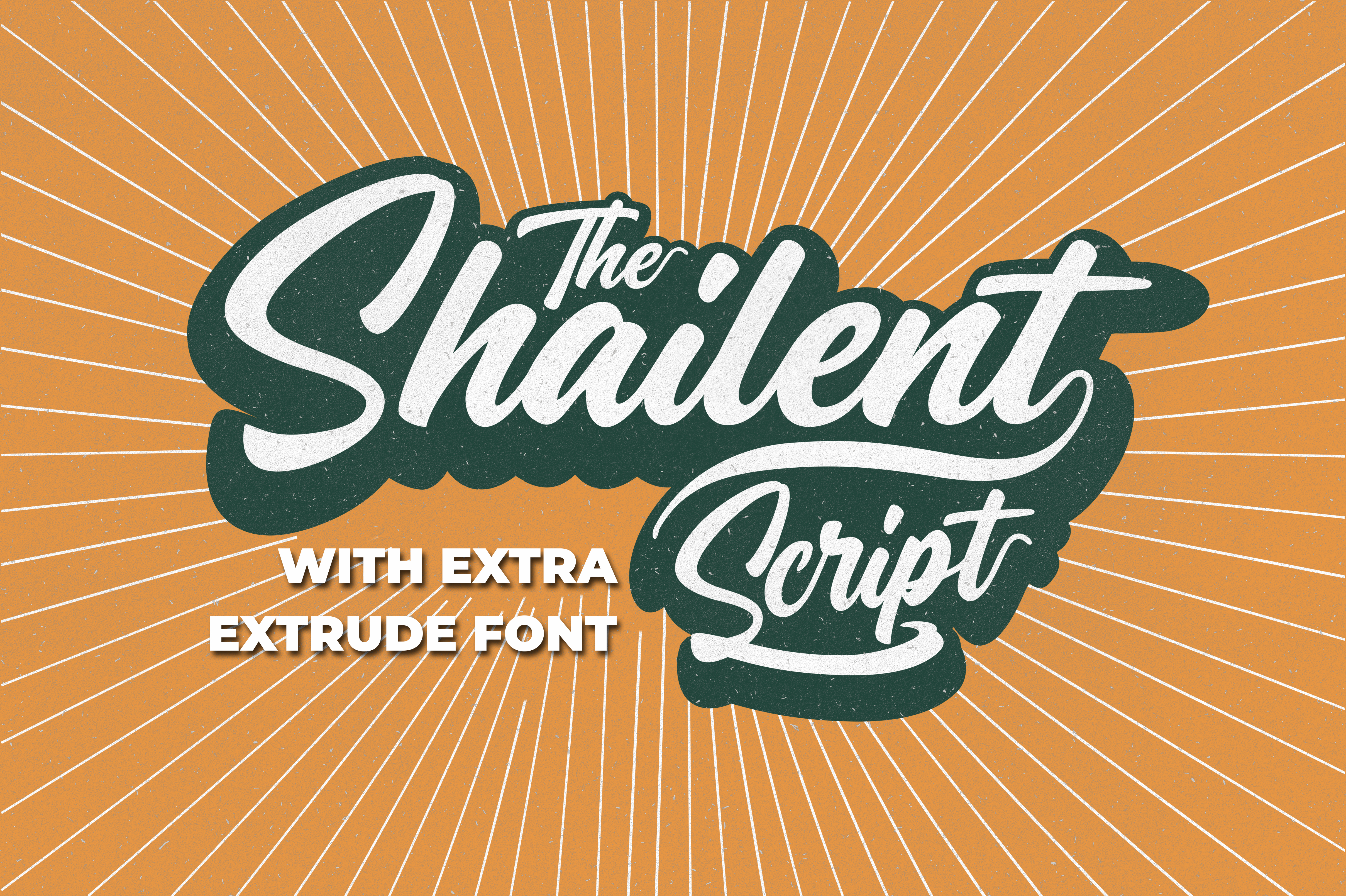 The Shailent Font: Bold Script for Makers